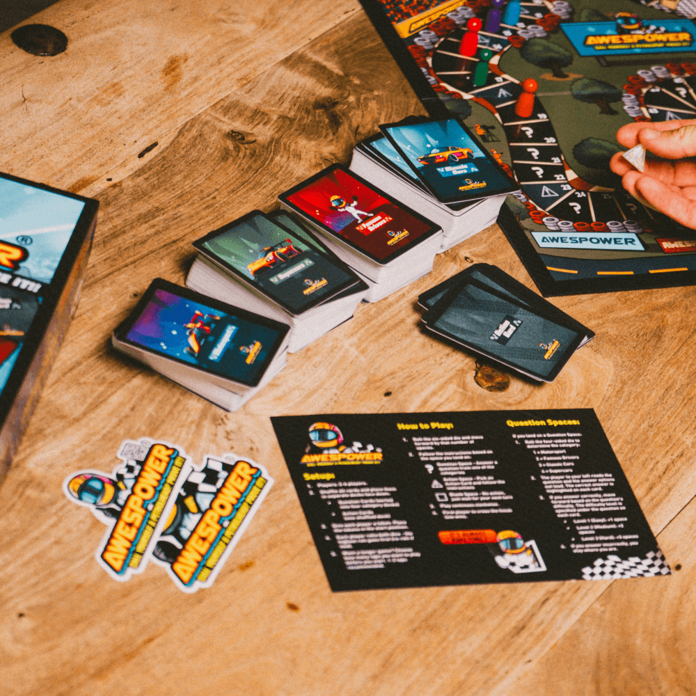 AWESPOWER - The motorsport board game for petrolheads. 