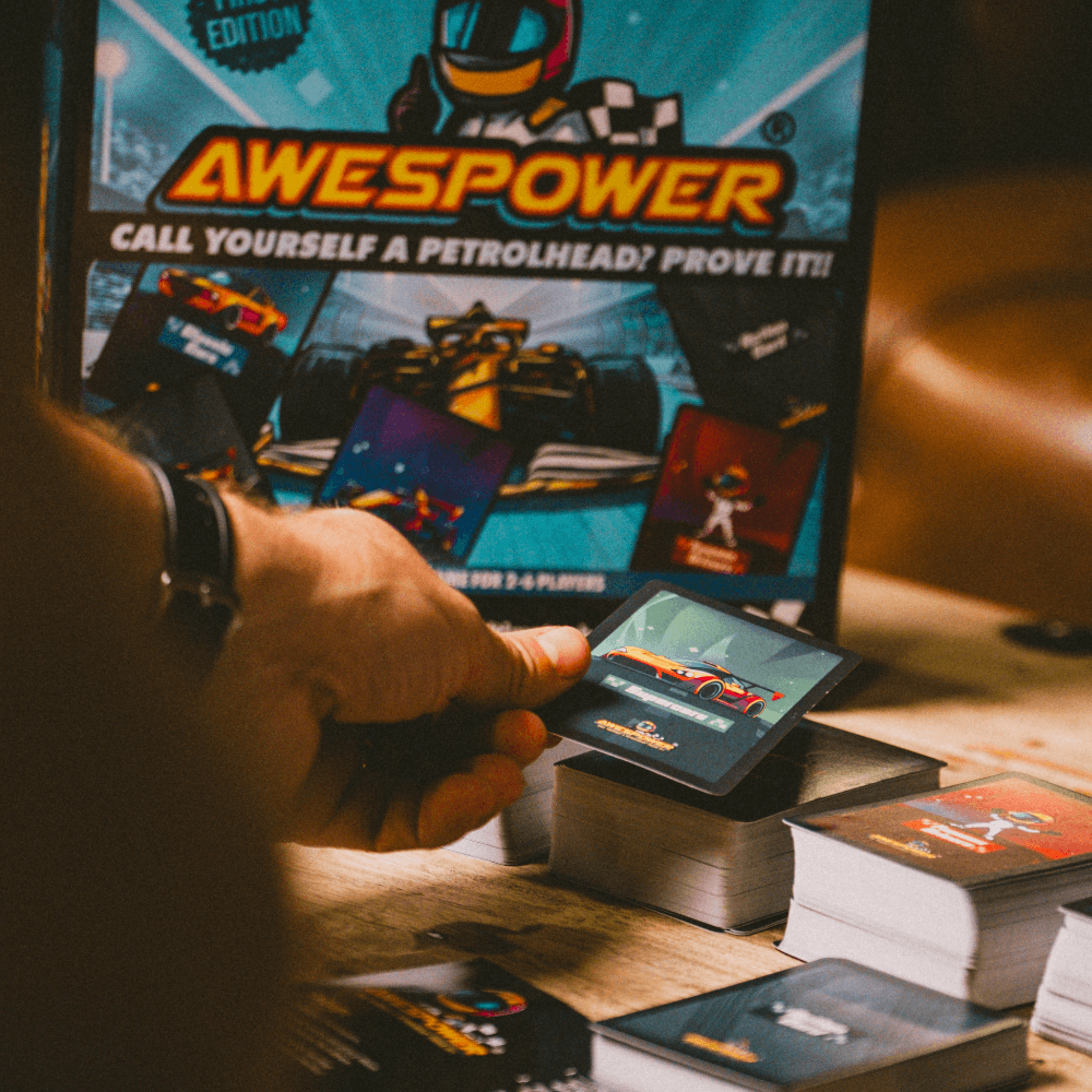 AWESPOWER - The motorsport board game for petrolheads. 